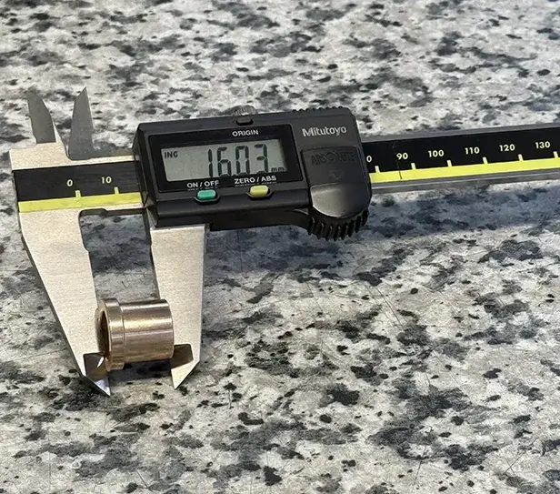 sizing a bushing